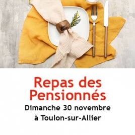 Repas des pensionnés - Moulins - 30/11/2025