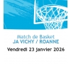 Match de basket - JA VICHY/ROANNE - 23 janvier 2025