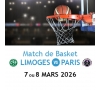 Match de Basket Limoges/Paris