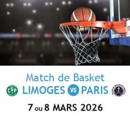 Match de Basket Limoges/Paris