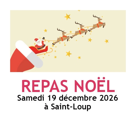 Repas Arbre de Noël - Moulins/Vichy - 19 décembre 2026
